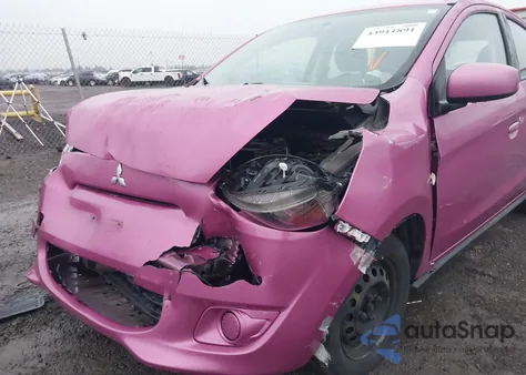 2015 Mitsubishi Mirage De/Rf from USA, damaged, VIN ML32A3HJ1FH043019